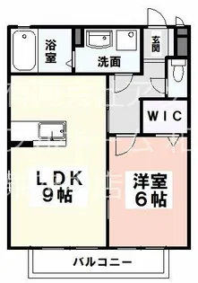 グランミール【A203号室】の間取り