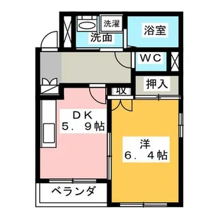 グリーン・マルツ【1階】の間取り