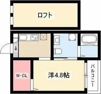 ブランノワール本陣N棟【1階】の間取り