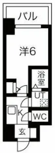 エスリード ザ・グラン天六【15階】の間取り