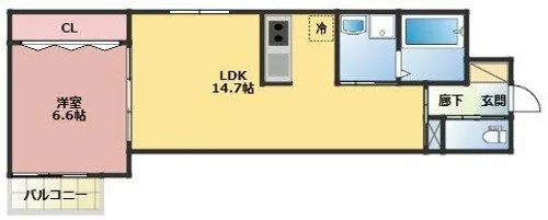 仮称)筑紫野市紫6丁目AP【303号室】の間取り