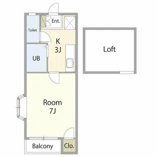 メゾン ド ペール【1階】の間取り