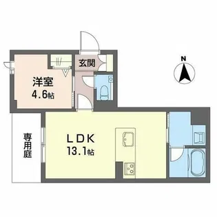 maison de ASCA【1階】の間取り