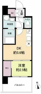 セレニテ福島プリエ【7階】の間取り