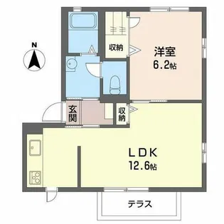 ファミールJ【0101号室】の間取り