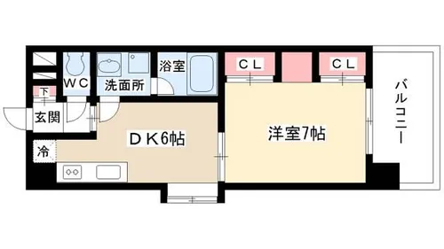 シティライフ日和【4階】の間取り