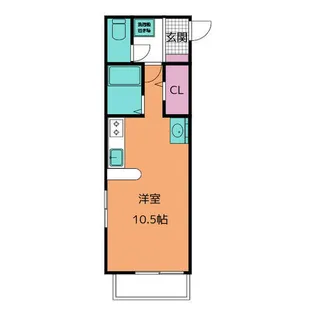 スウィートメゾンちひろ【3階】の間取り