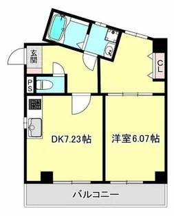 vita【602号室】の間取り