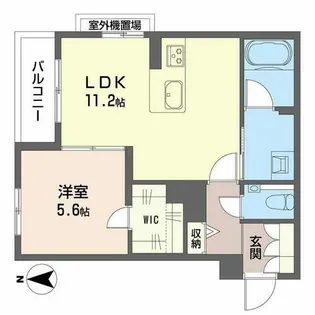 シャンテ御器所【3階】の間取り