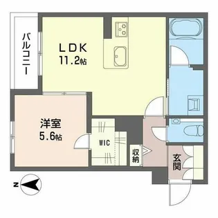 シャンテ御器所【2階】の間取り