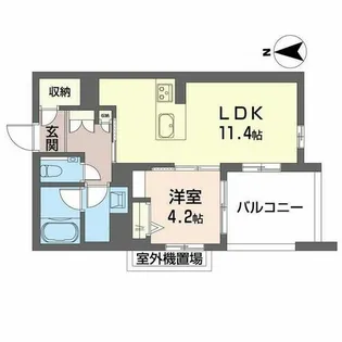 シャンテ御器所【3階】の間取り