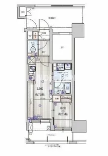 アクタス薬院テラス【15階】の間取り