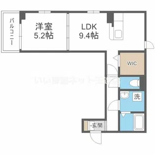 ハートウェル【3階】の間取り