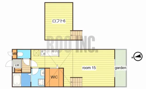 メゾンドフィールド【2階】の間取り