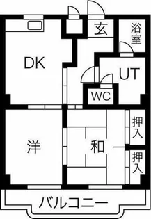 レジデンス横山【3階】の間取り