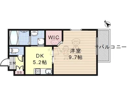 Fumose大領【2階】の間取り