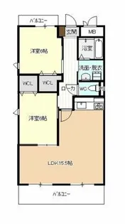 ヴィブレ【0303号室】の間取り
