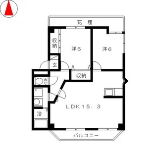 ラ コンフォルテ【2階】の間取り