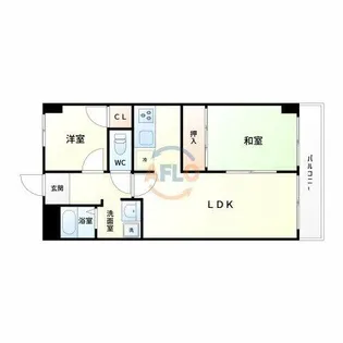 グレイス谷川【2階】の間取り