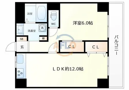 ロベリア弐番館【5階】の間取り