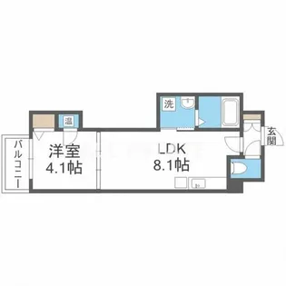 NEOSION【2階】の間取り