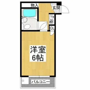 中百舌鳥ビル【4階】の間取り
