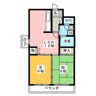 Cent Bouno【7階】の間取り