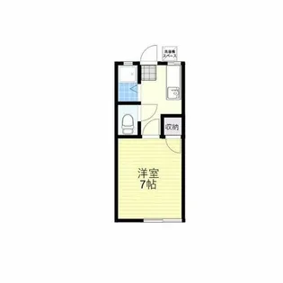 パークハイツなかしま【107号室】の間取り