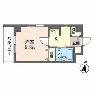 エス・アイウィング【0401号室】の間取り