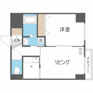 N35FUJII MS【10階】の間取り