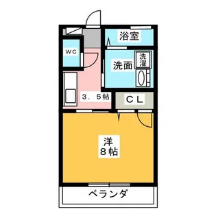ドマーニⅢ【1階】の間取り