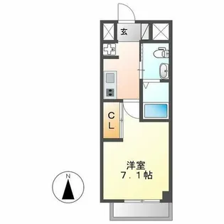 ライブコート千種【302号室】の間取り