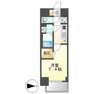 エスリード栄エステージ【13階】の間取り