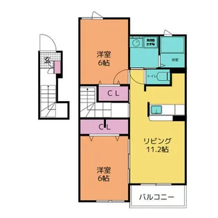 U-151 T2【2階】の間取り
