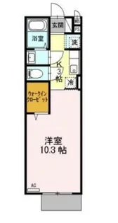 メゾンけやき【1階】の間取り