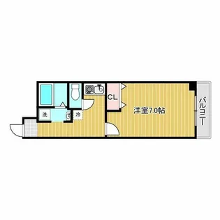 IF都島【2階】の間取り