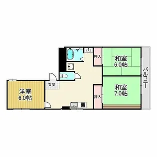 宮前ビル【3階】の間取り