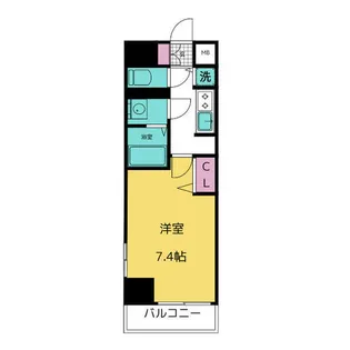 セイワパレス丸の内駅前プレミア【8階】の間取り