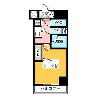 セイワパレス丸の内駅前プレミア【5階】の間取り