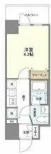 プライマル靱本町【3階】の間取り