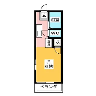 アネックスB【2階】の間取り