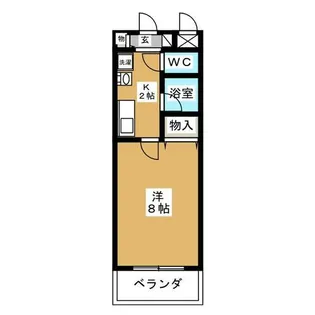 グレイス大曽根【6階】の間取り