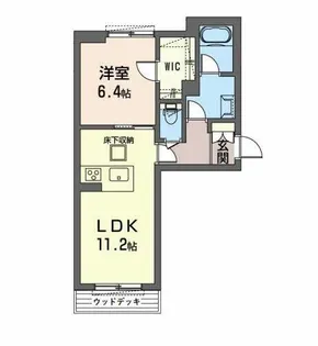 シャーメゾン エクセル【1階】の間取り