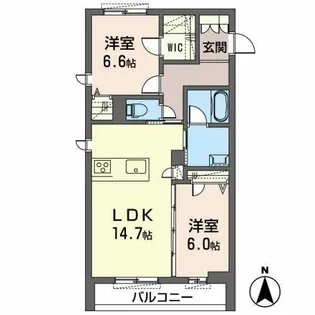 シャーメゾンAVANCE【3階】の間取り