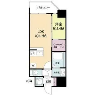 大阪府大阪市淀川区西宮原1丁目【マンション】の間取り