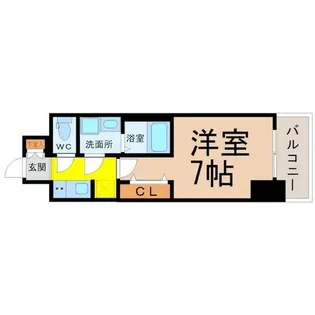 S-RESIDENCE堀田North【7階】の間取り