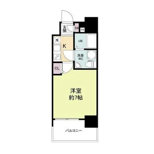 セレニテ神戸西クレア【7階】の間取り