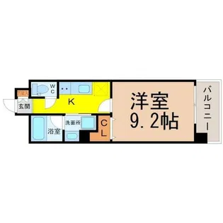 千種アヴァンギャルドプレイス【14階】の間取り