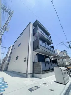 大阪府大阪市東住吉区住道矢田1丁目【アパート】の外観