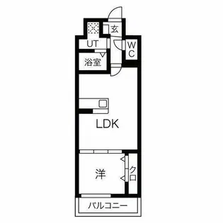 FREEDOM residence 堺大小路【9階】の間取り